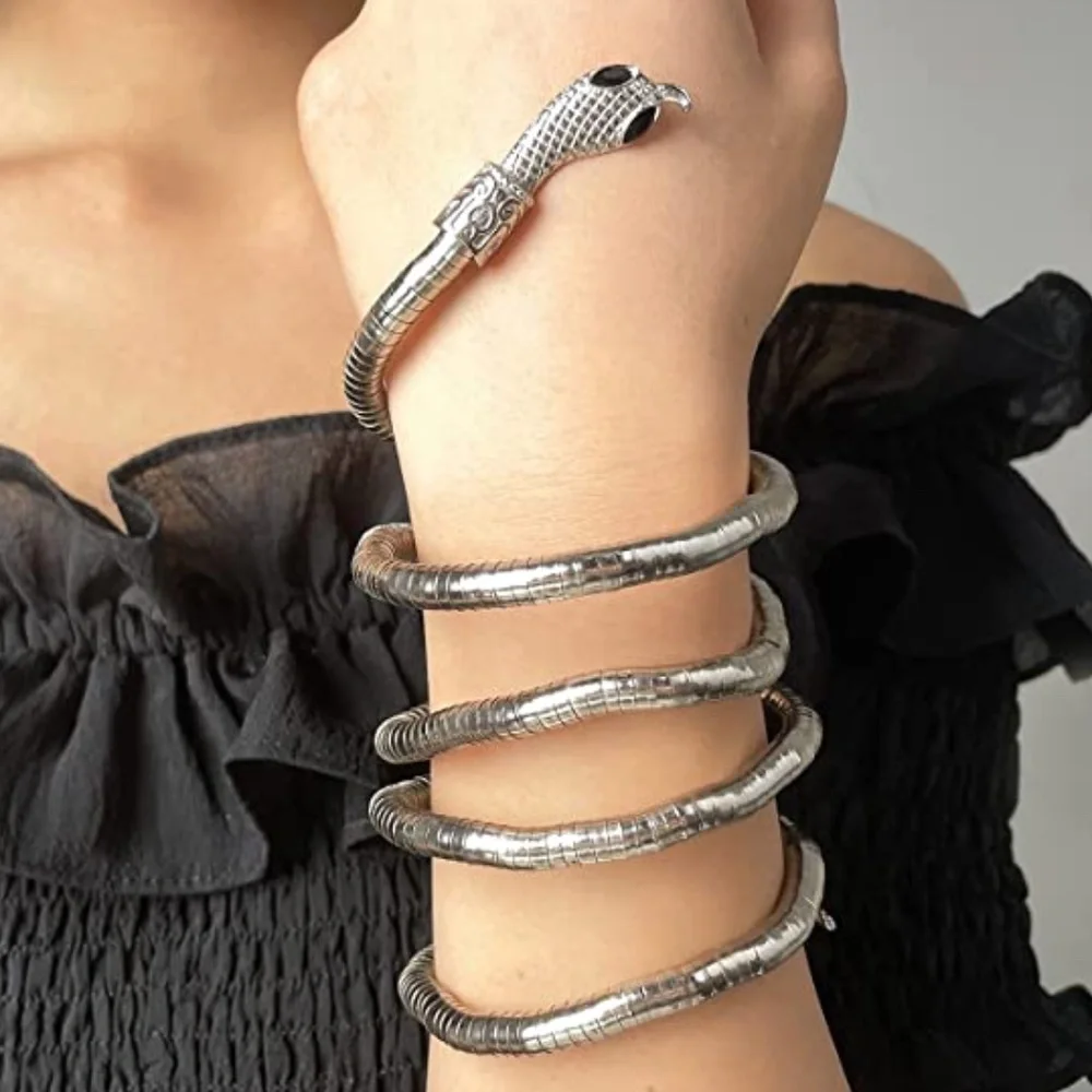 Silver Plated Snake Necklace/Bracelet